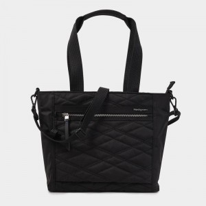 Hedgren Zoe Medium Rfid Women's Tote Bags Black | DPE3980UP